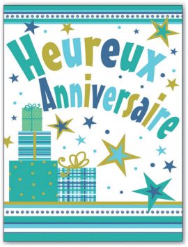 CARNET MAXI A4 – anniversaire