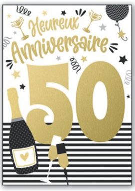 MAXI CARTES A4 – 50 ANS