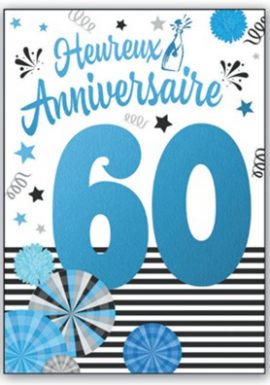 MAXI CARTES A4 – 60 ANS