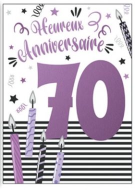 MAXI CARTES A4 – 70 ANS