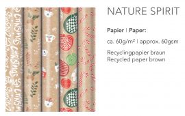 PAPIER KDO NATURE SPIRIT  60g/m2 – 2,0mx70cm