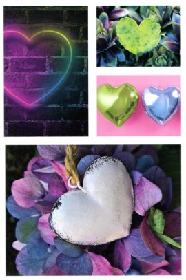 CARNET SANS TEXTE COEURS