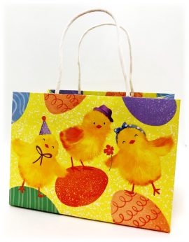 SAC KDO PÂQUES CHICKEN PARTY S 18x12x13cm