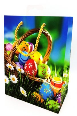 SAC KDO PÂQUES EASTER BASKET M 17x09x22.5cm