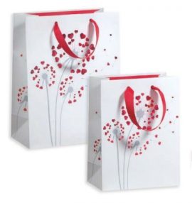 SAC KDO LOVE FLOWERS M 17x09x22.5 cm