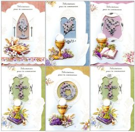 CARNET COMMUNION – format 13 x 19 cm