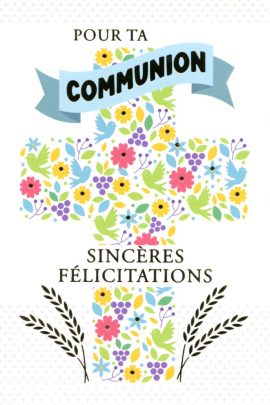 CARNET COMMUNION
