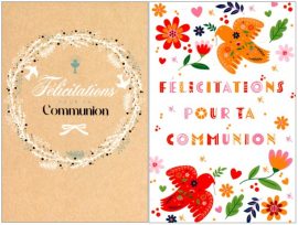 CARNET COMMUNION