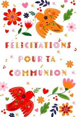 CARNET COMMUNION