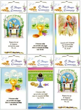POCHETTE 6 IMAGES COMMUNION