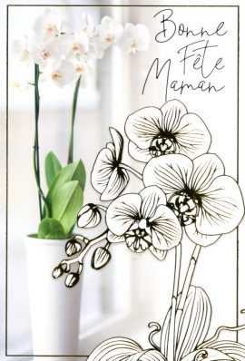 CARNET BONNE FETE MAMAN