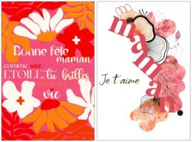 CARNET BONNE FETE MAMAN