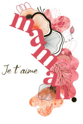 CARNET BONNE FETE MAMAN