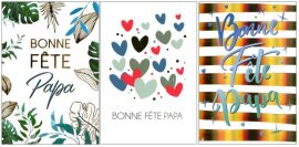 CARNET BONNE FETE PAPA