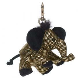 CLIP CLEFS PELUCHE – ELEPHANT PAILLETTES