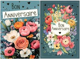 CARNET ANNIVERSAIRE FEMME PORTE-BILLET