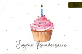 CARNET ANNIVERSAIRE FEMME PORTE-BILLET