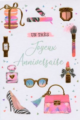 CARNET ANNIVERSAIRE FEMME