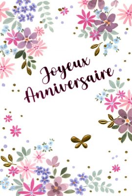 CARNET ANNIVERSAIRE FEMME