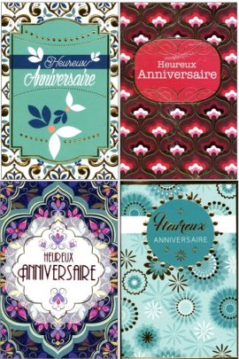 CARNET ANNIVERSAIRE FEMME