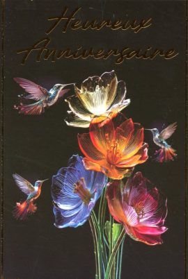 CARNET ANNIVERSAIRE FEMME