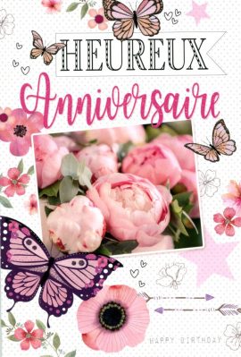 CARNET ANNIVERSAIRE FEMME