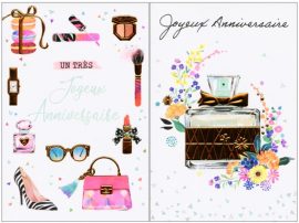 CARNET ANNIVERSAIRE FEMME