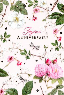 CARNET ANNIVERSAIRE FEMME