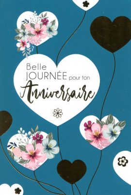 CARNET ANNIVERSAIRE FEMME