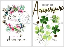 CARNET ANNIVERSAIRE FEMME