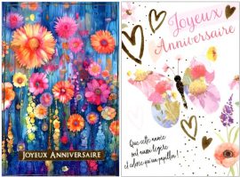 CARNET ANNIVERSAIRE FEMME