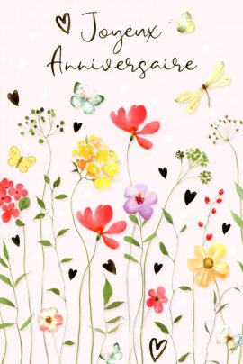 CARNET ANNIVERSAIRE FEMME