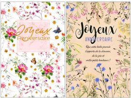 CARNET ANNIVERSAIRE FEMME