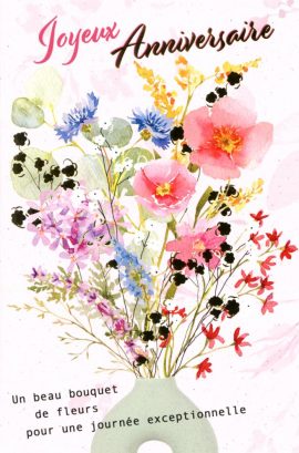 CARNET ANNIVERSAIRE FEMME