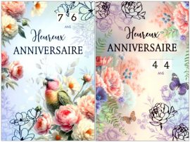 CARNET ANNIVERSAIRE FEMME ROULETTE