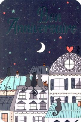 CARNET ANNIVERSAIRE FEMME