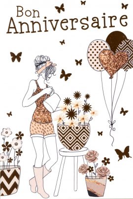 CARNET ANNIVERSAIRE FEMME