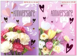 CARNET ANNIVERSAIRE FEMME