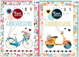 CARNET ANNIVERSAIRE FEMME – tirette