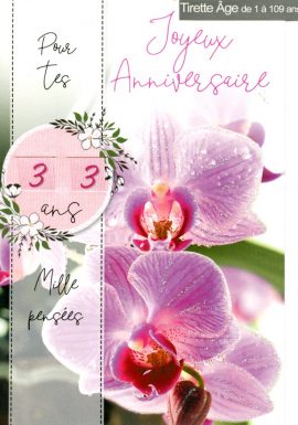 CARNET ANNIVERSAIRE FEMME – tirette