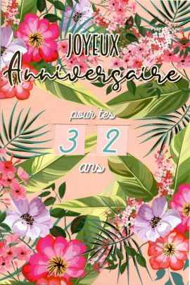 CARNET ANNIVERSAIRE FEMME – tirette