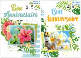 CARNET ANNIVERSAIRE FEMME – tirette