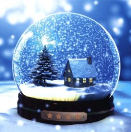 CARNET DOUBLE QM SANS TEXTE 12 x 12 cm – FIN D’ANNEE + Enveloppe