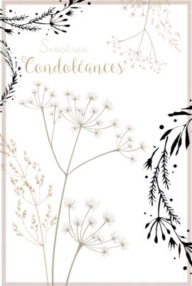 CARNET DEUIL