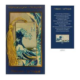 MARQUE-PAGES METAL – LA VAGUE – Hokusai