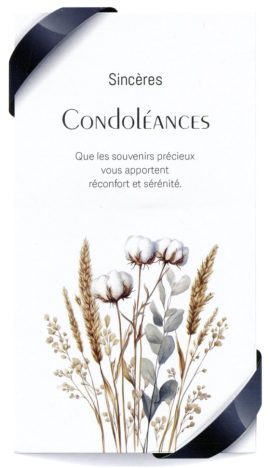 CARNET DEUIL