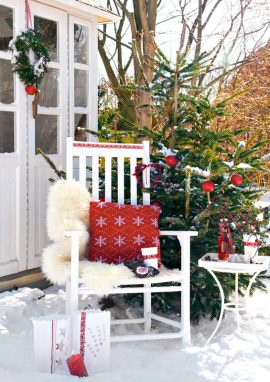 CARNET DOUBLE SANS TEXTE 12x17cm – HIVER + Enveloppe