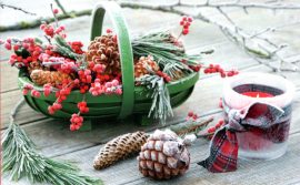 CARNET DOUBLE MD SANS TEXTE 13,5 x 8,5 cm – FIN D’ANNEE + Enveloppe