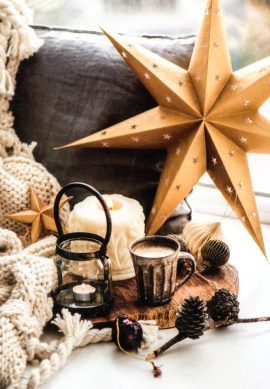 CARNET DOUBLE SANS TEXTE 12x17cm – FIN D’ANNEE + Enveloppe