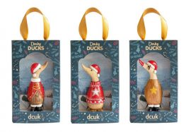 FIGURINE TRADITIONAL CHRISTMAS DINKYS  –  11 cm  x 3 assortis
